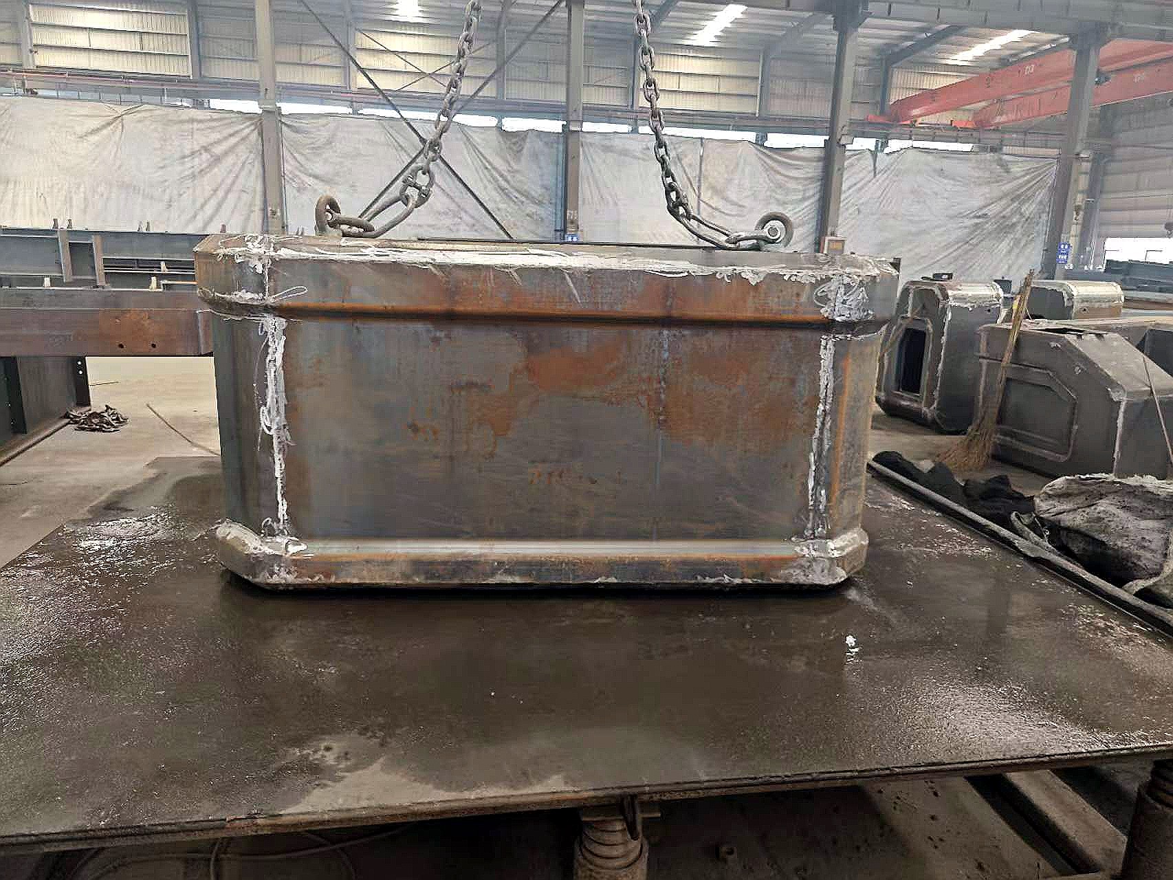 Welded Composite Counterweight Production Area